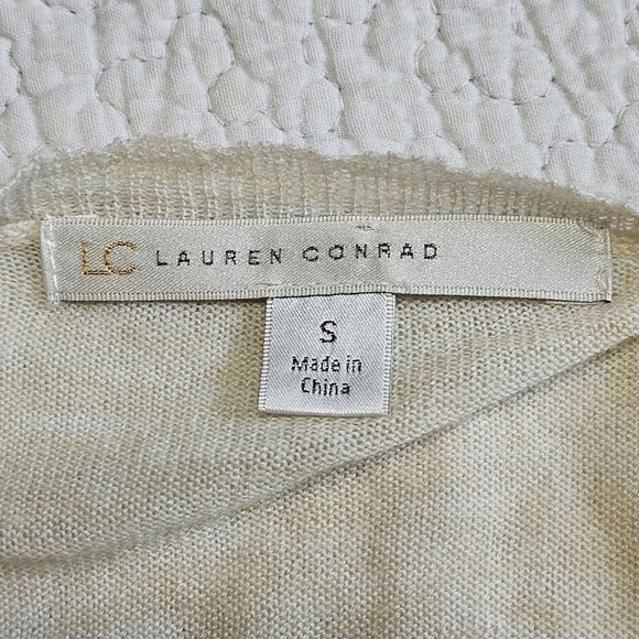 LC Lauren Conrad Wool Blend Lace Cardigan - Picture 7 of 8